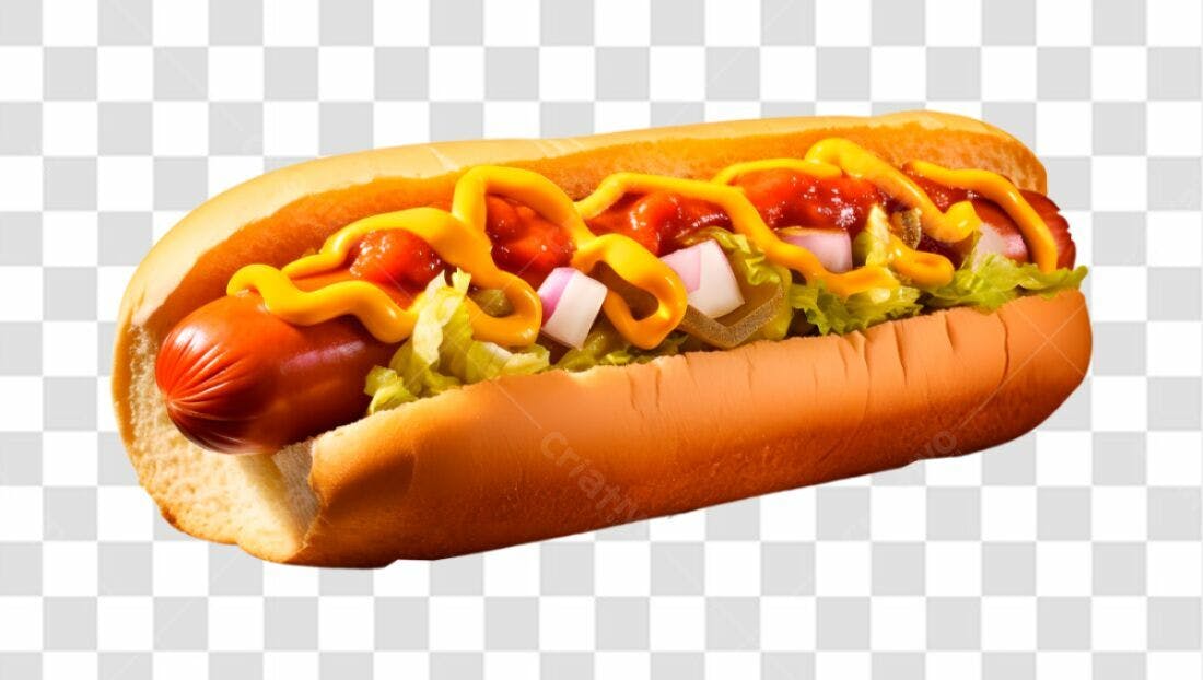 Imagem PNG Hot Dog com fundo transparente