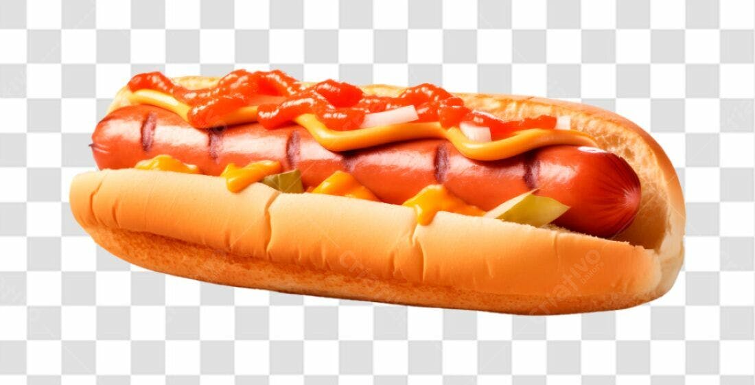 Imagem Hot Dog PNG com fundo transparente