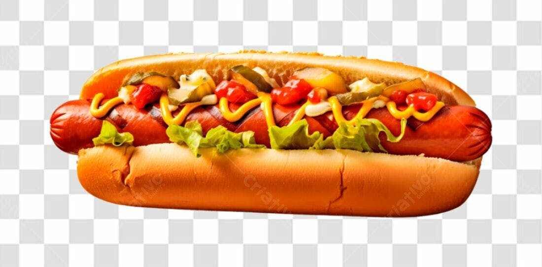 Imagem Hot Dog PNG com fundo transparente