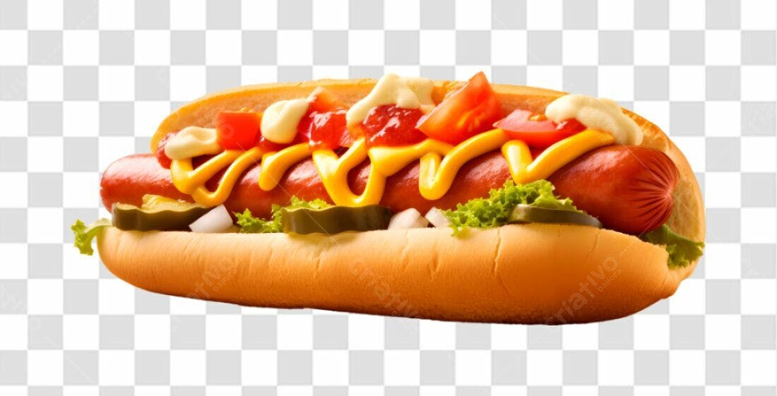 Imagem Hot Dog PNG com fundo transparente