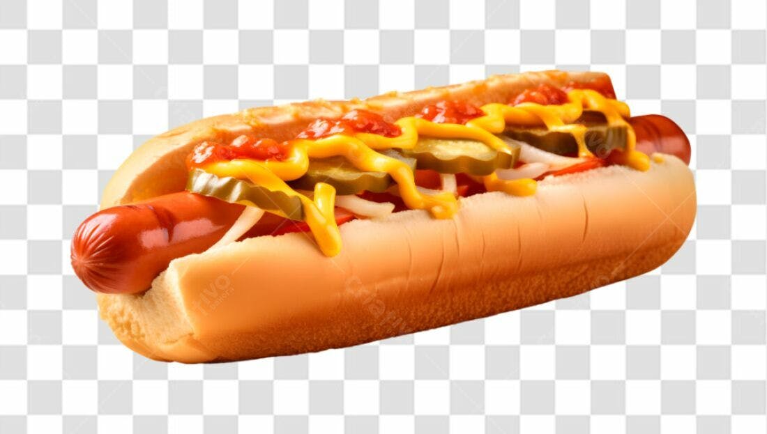 Imagem PNG Hot Dog com fundo transparente