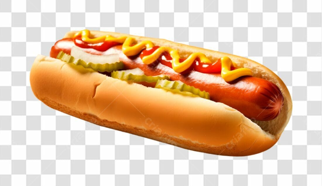 Imagem PNG Hot Dog com fundo transparente