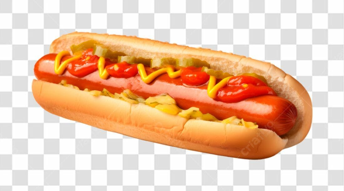 Imagem Hot Dog PNG com fundo transparente