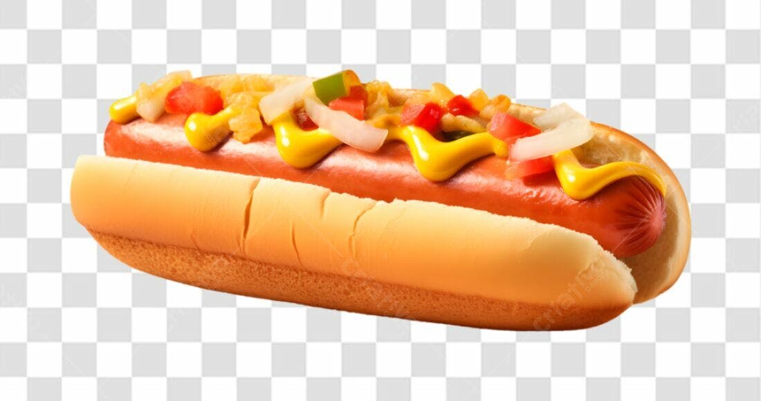 Imagem Hot Dog PNG com fundo transparente
