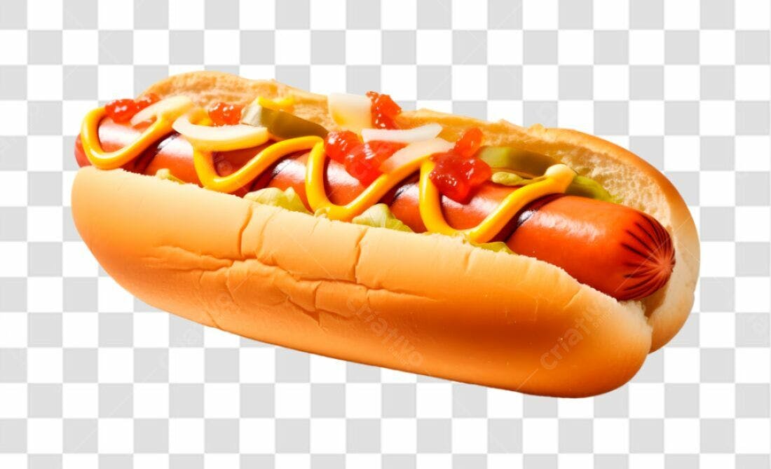 Imagem Hot Dog PNG com fundo transparente