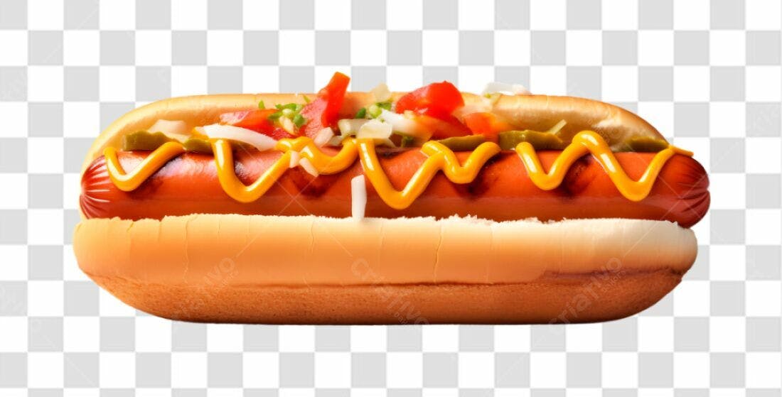 Imagem PNG Hot Dog com fundo transparente