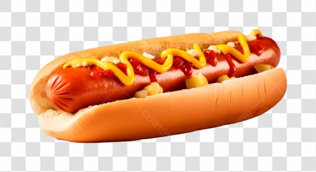 Imagem Hot Dog PNG com fundo transparente