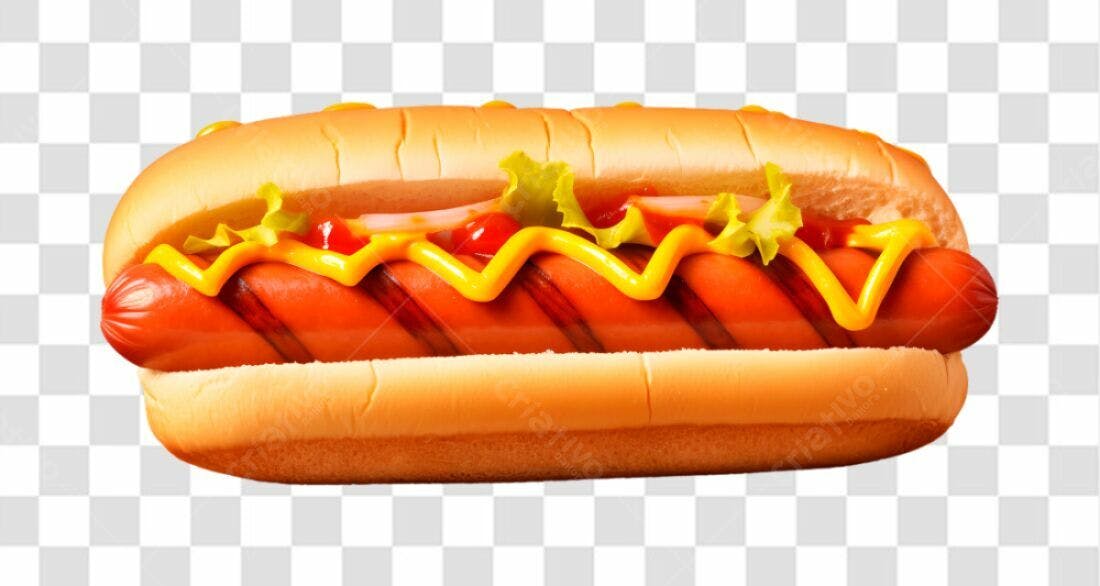 Imagem Hot Dog PNG com fundo transparente