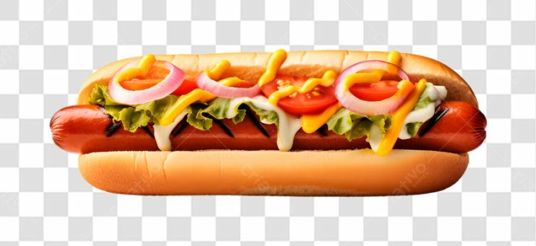 Imagem Hot Dog PNG com fundo transparente