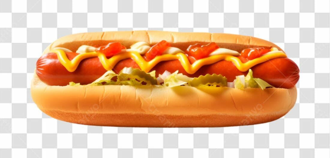 Imagem Hot Dog PNG com fundo transparente