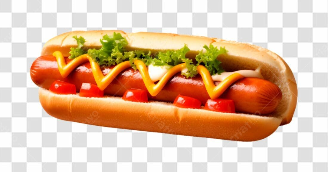 Imagem Hot Dog PNG com fundo transparente