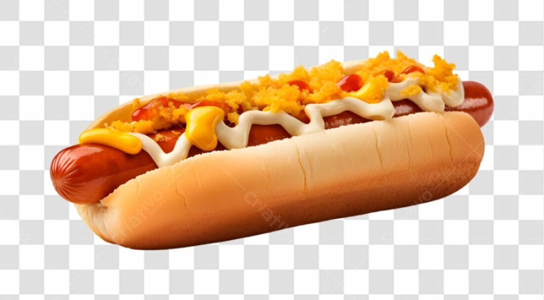 Imagem PNG de Hot Dog com fundo transparente