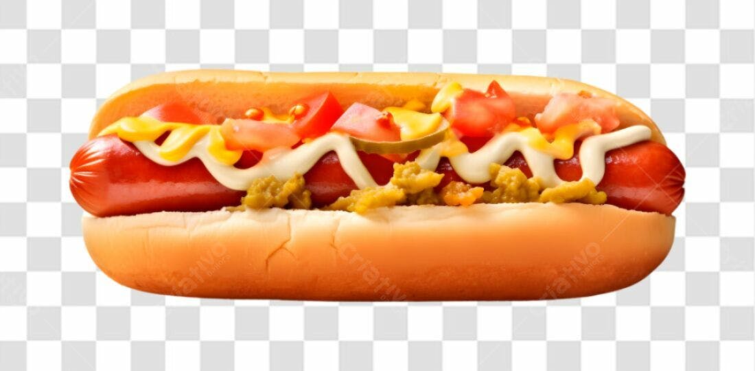 Imagem PNG Hot Dog com fundo transparente