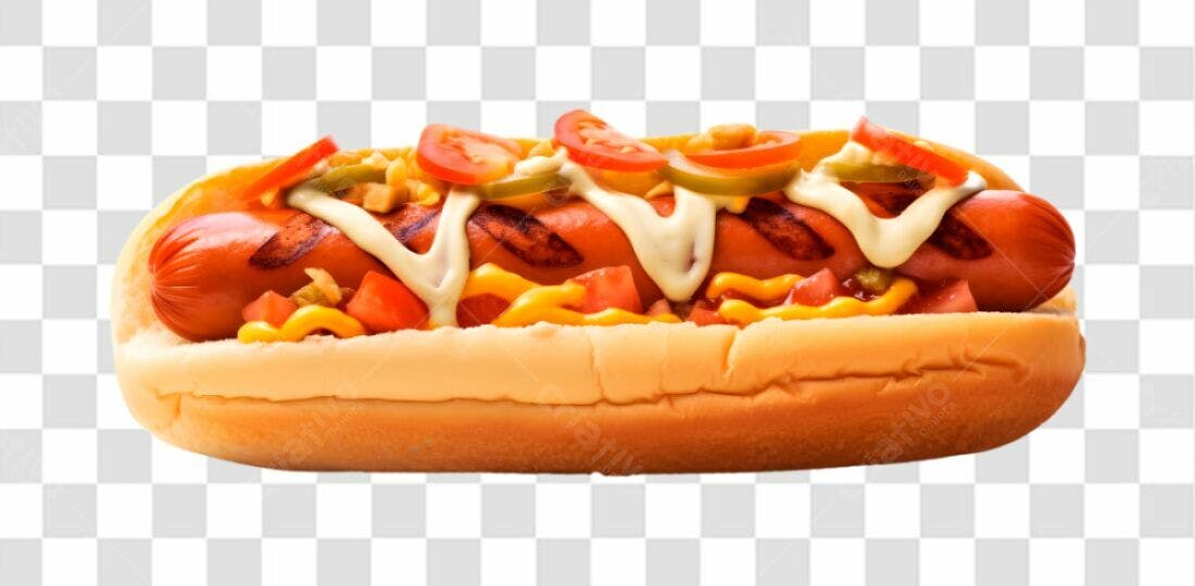 Imagem Hot Dog PNG com fundo transparente