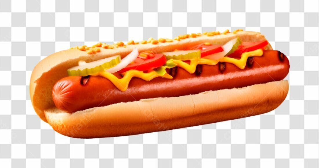 Imagem PNG Hot Dog com fundo transparente
