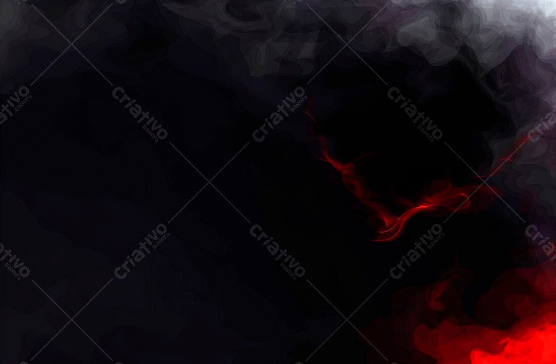 Abstração em tons de vermelho e preto