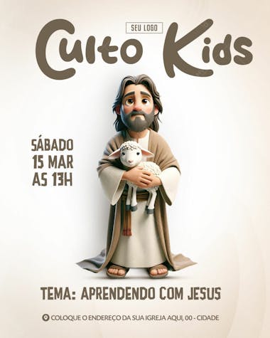 Igreja culto kids