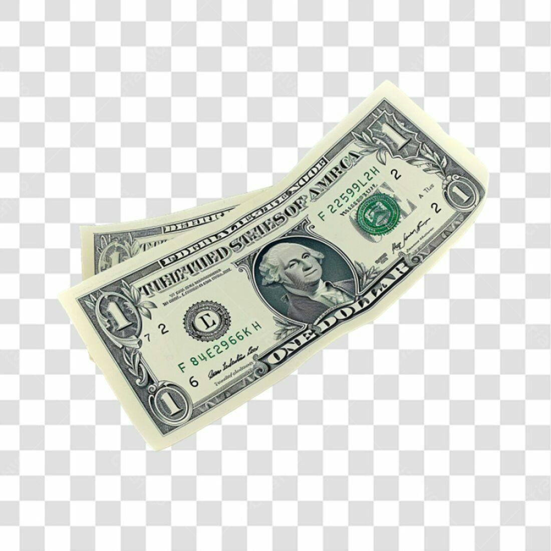 Icone Dinheiro Dois Dolares PNG com fundo transparente