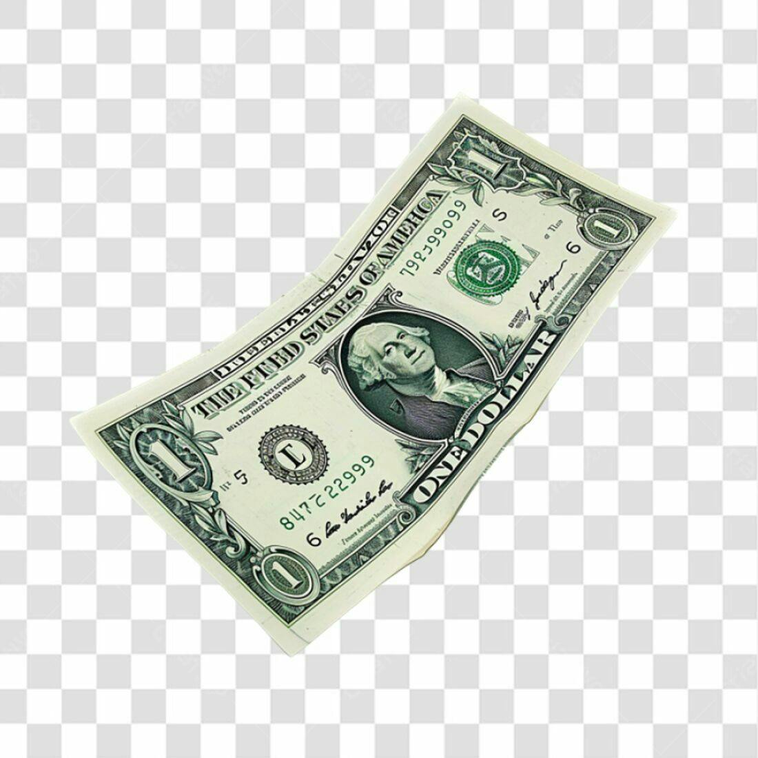 Icone Um Dólar PNG com fundo transparente