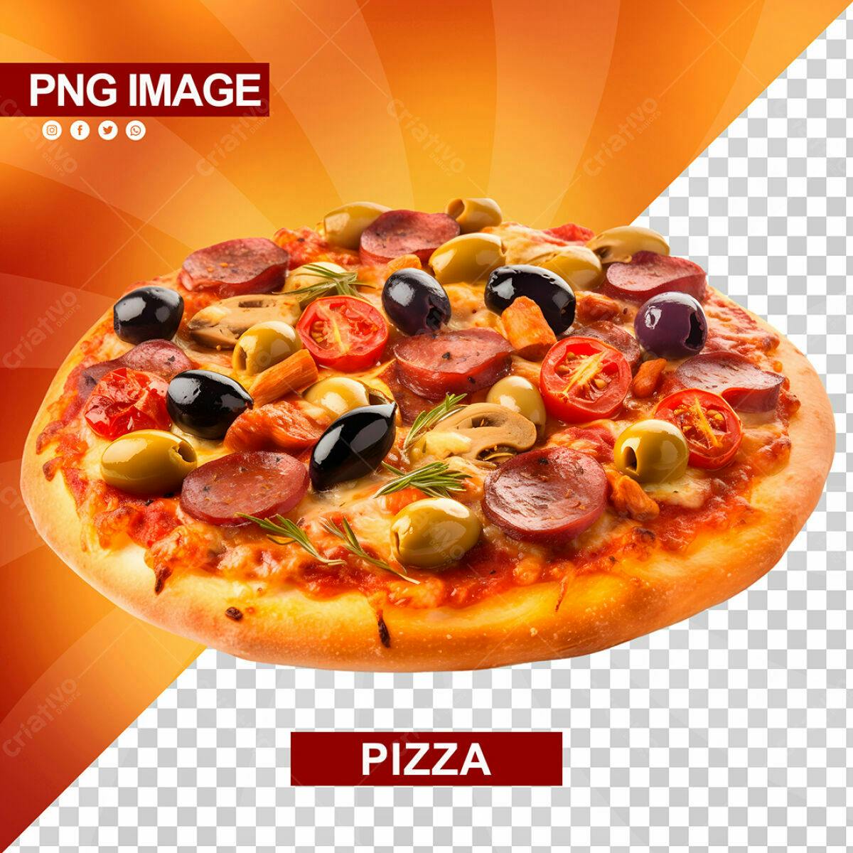 Banner Pizza para Delivery PSD