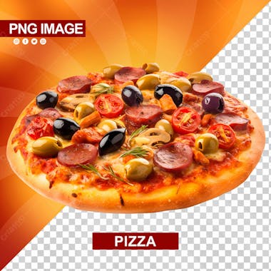 Pizza saborosa psd