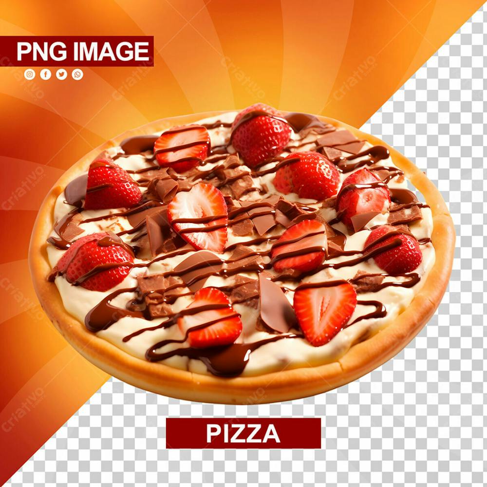 Pizza Doce Saborosa Psd