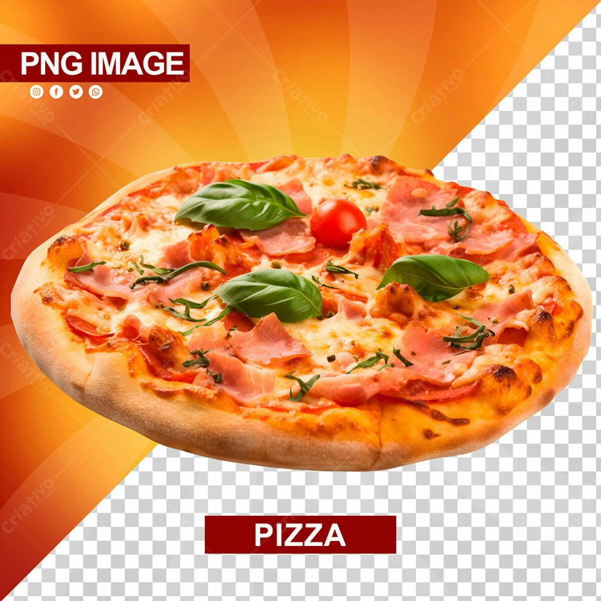 PSD para Cardápio de Pizzaria PSD Editável