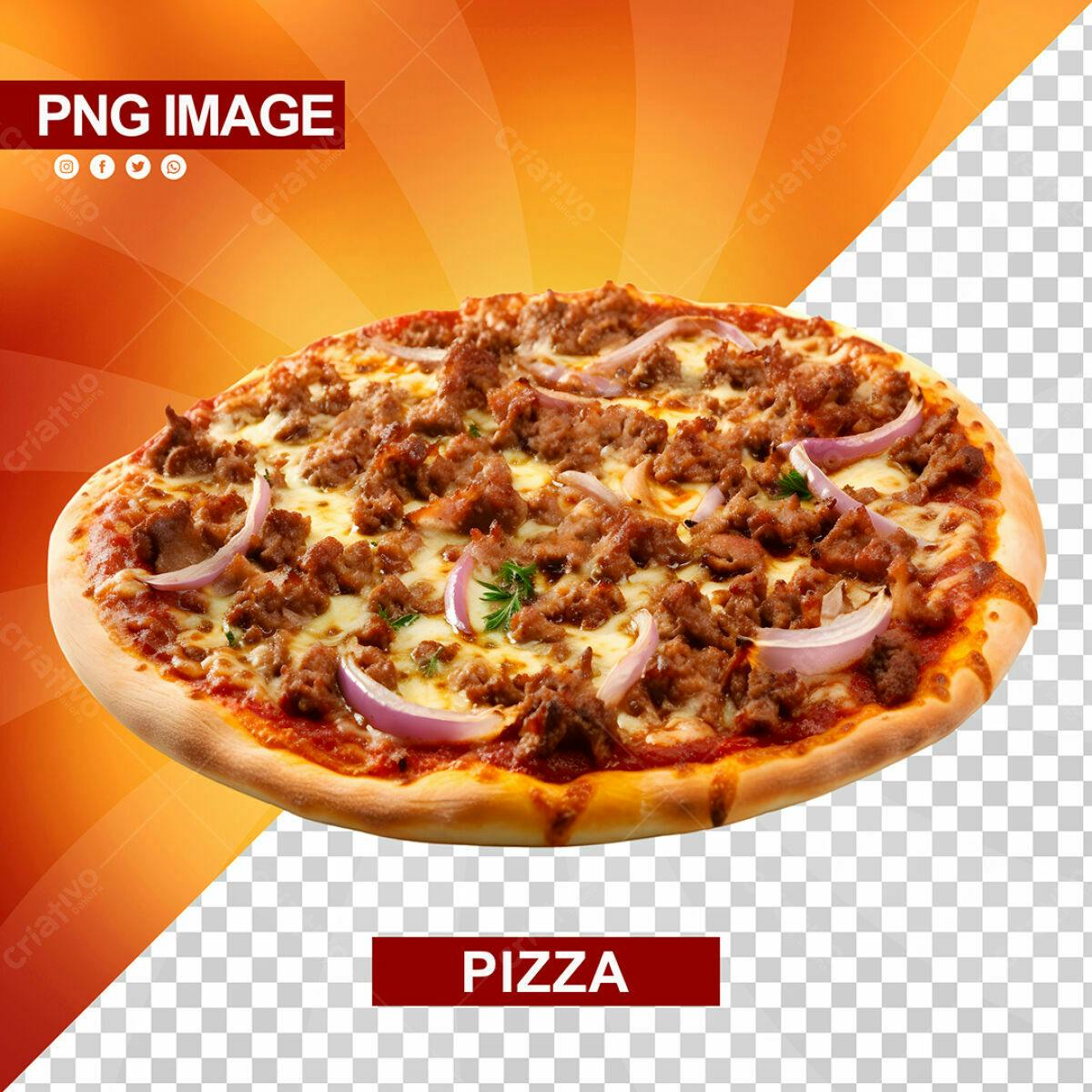 PSD para Cardápio de Pizzaria PSD Editável
