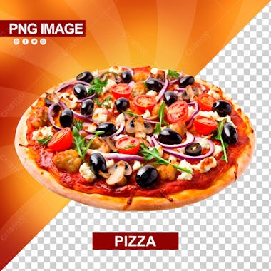 Deliciosa pizza psd