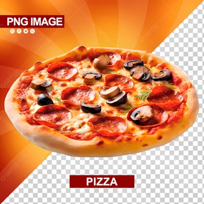 Psd de Pizza para Cardápio de Restaurante PSD Editável