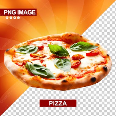 Pizza deliciosa redonda psd