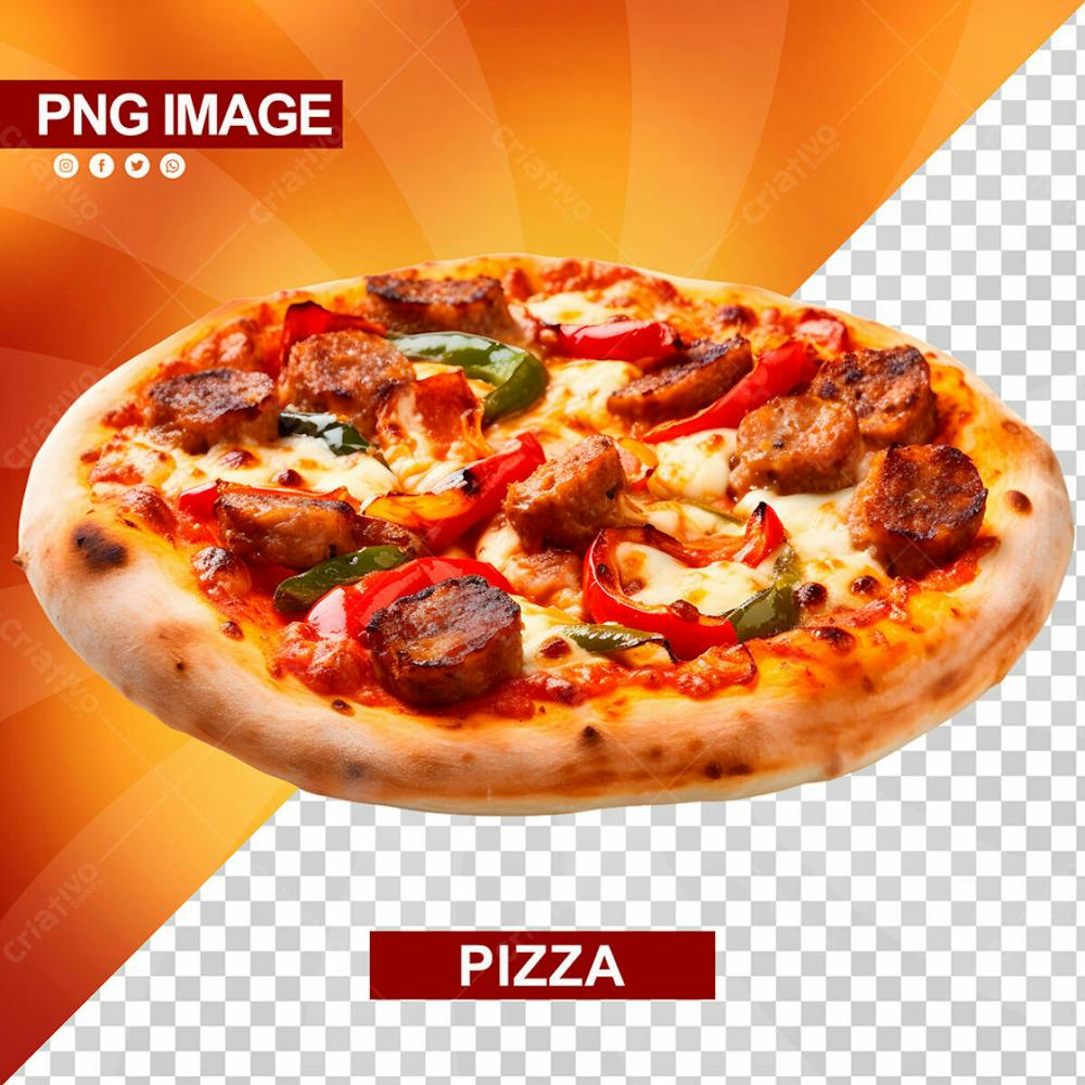 Mini Pizza Deliciosa Psd