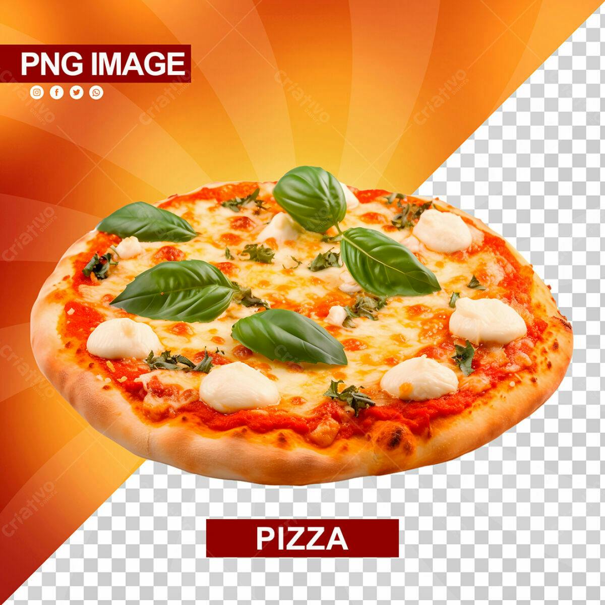 PSD para Cardápio de Pizzaria PSD Editável