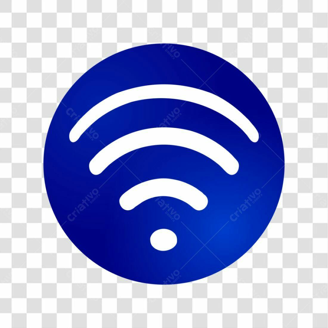 Ícone Wifi PNG com fundo transparente