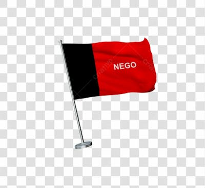 Bandeira Da Paraiba Elemento 3D Para Composicao Png Transparente