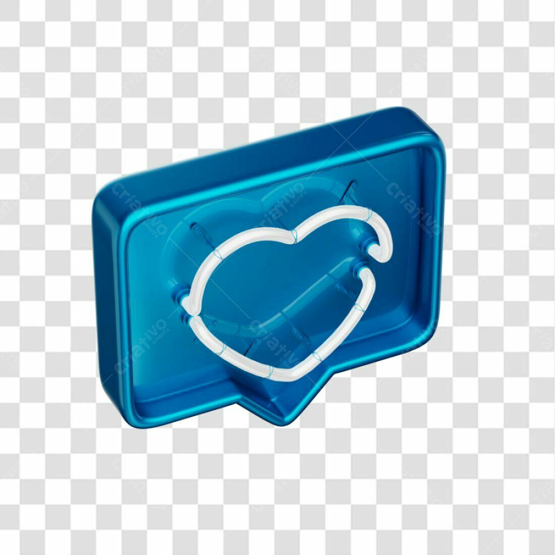 Icone Redes Sociais Curtida PNG com fundo transparente