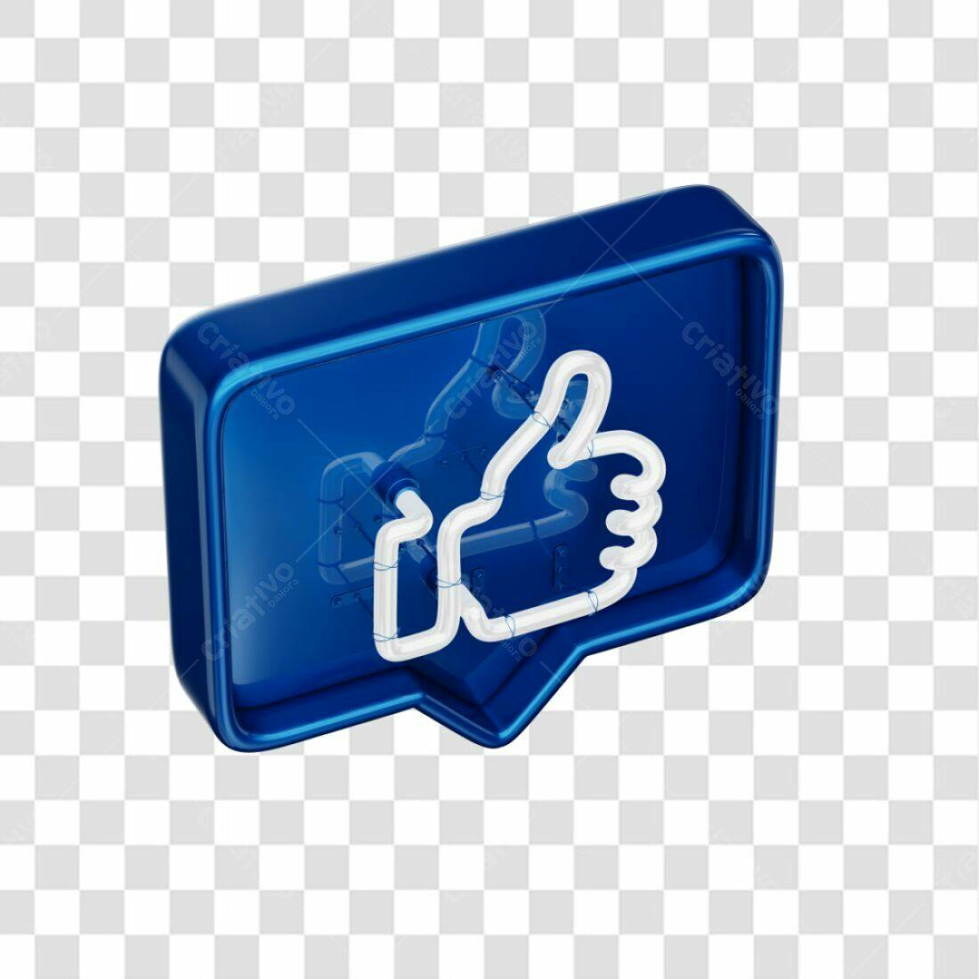 Ícone Curtida PNG com fundo transparente