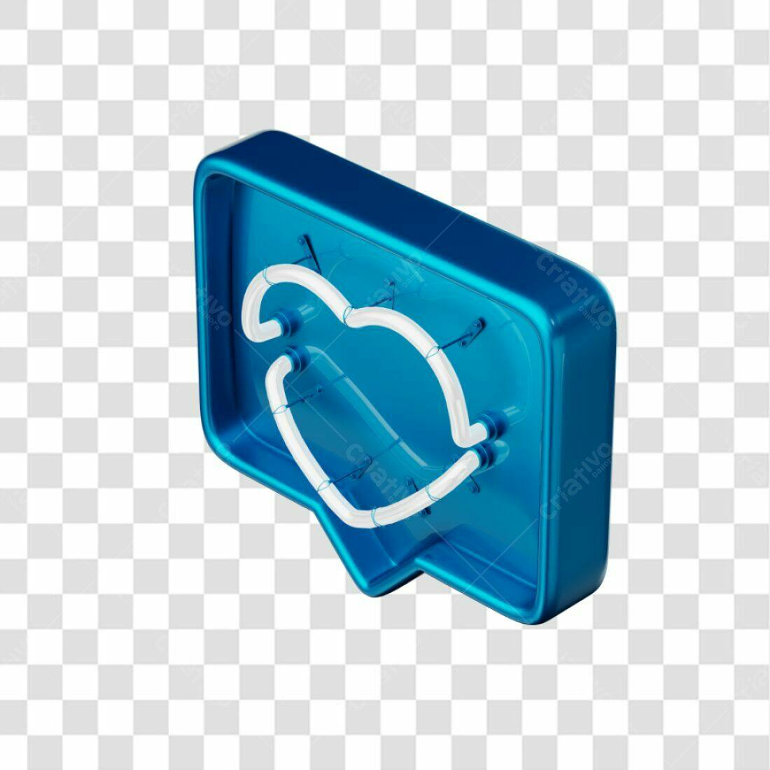 Icone Redes Sociais Curtida PNG com fundo transparente