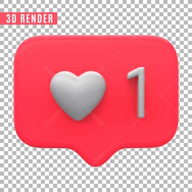 Like instagram 3d para composicao psd sem fundo