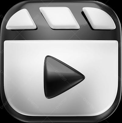 Reels Instagram Icone 3D Elemento Para Composicao Psd  Png Transparente (2)