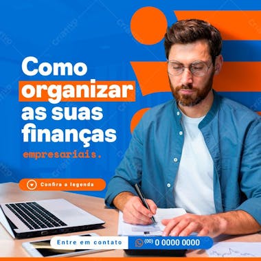 Contabilidade organização financeira feed