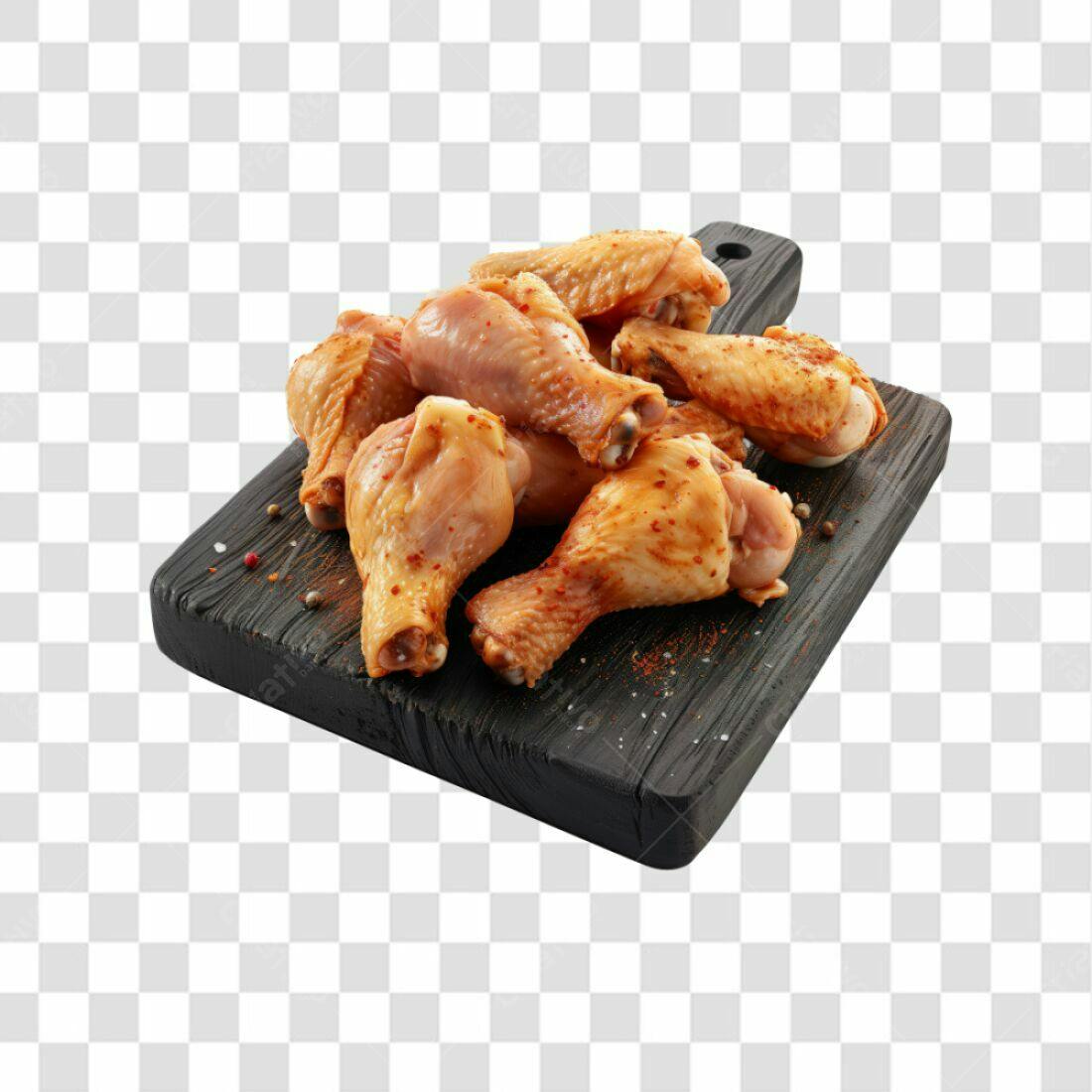 Imagem PNG Coxas de Frango Temperadas com fundo transparente