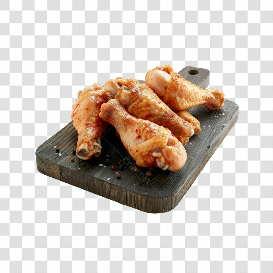 Imagem PNG Coxas de Frango Temperadas com fundo transparente