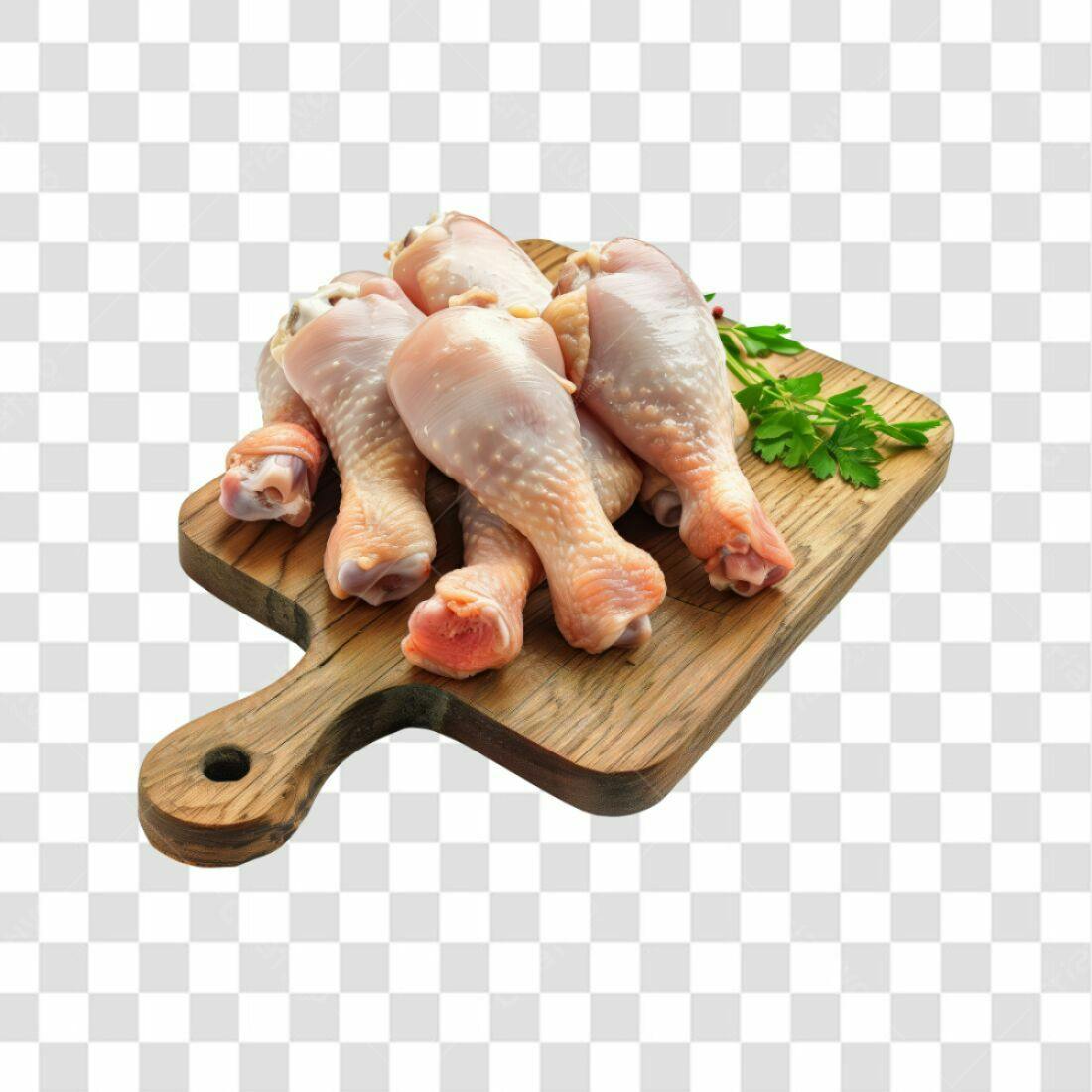 Imagem Frango Coxas PNG com fundo transparente