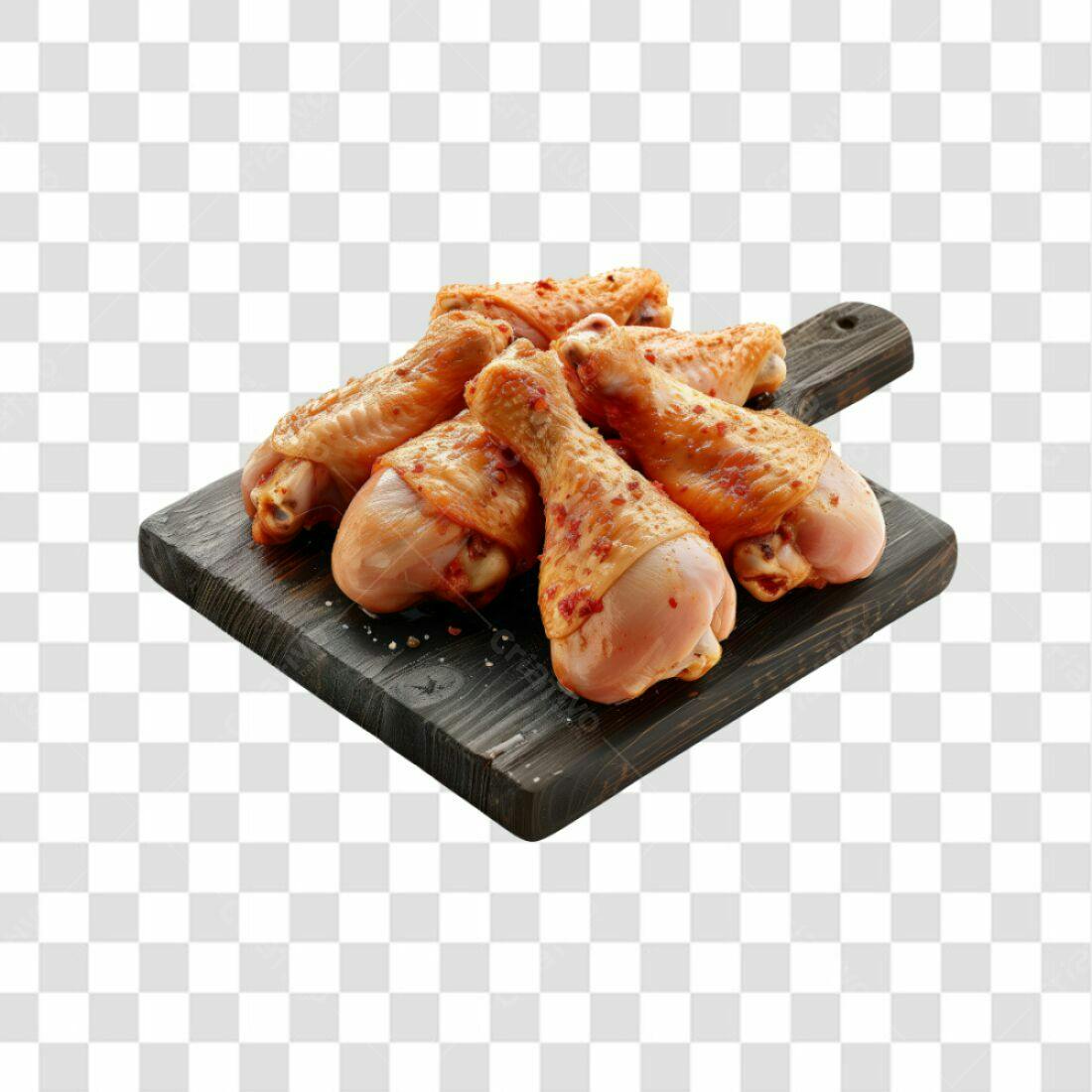 Imagem PNG Coxas de Frango Assadas com fundo transparente