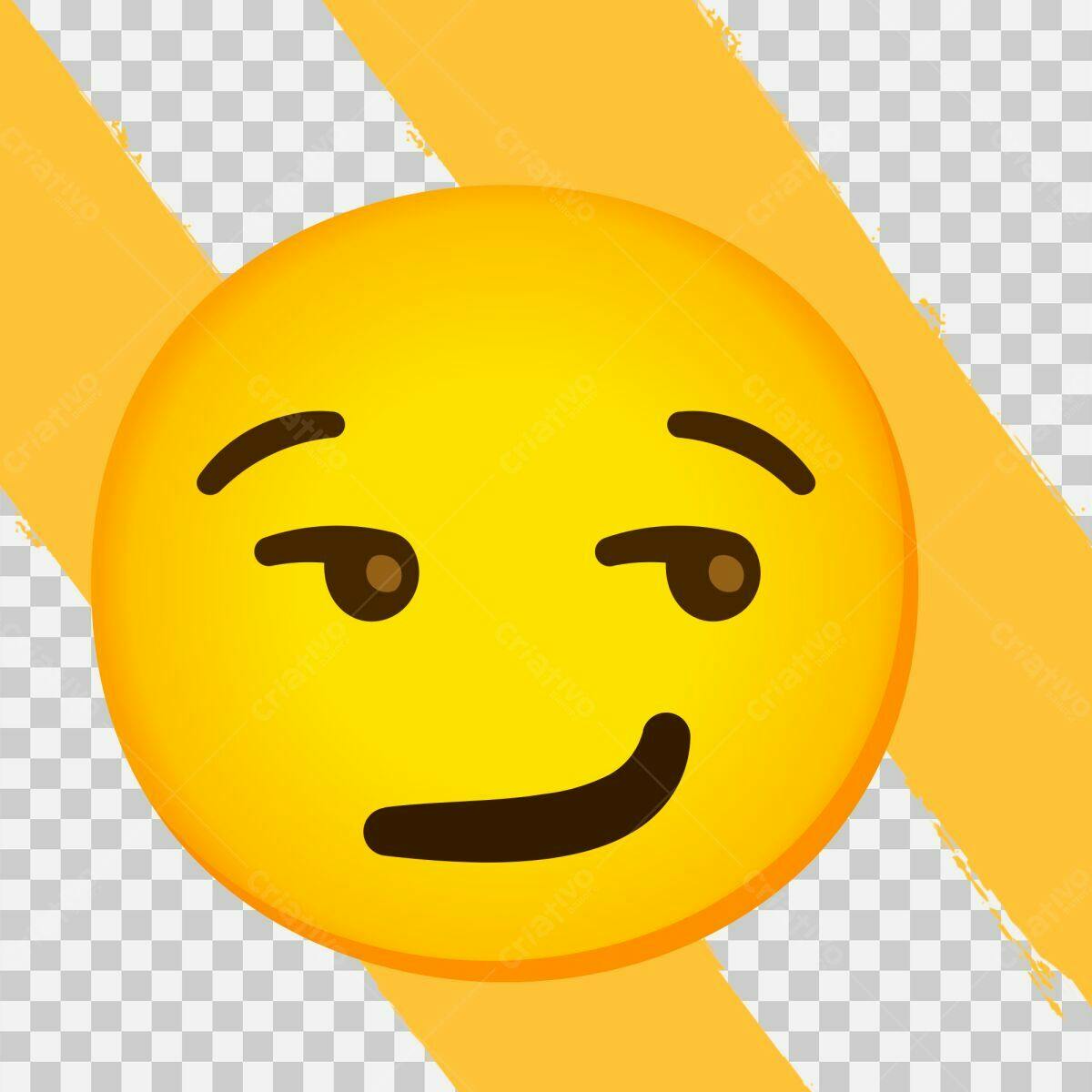 Emoji Roxo Sorrindo PSD Editável