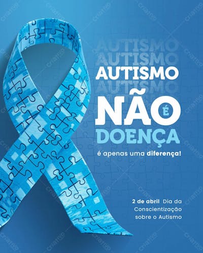 ABRIL AZUL - MÊS DE CONSCIENTIZAÇÃO SOBRE O AUTISMO 