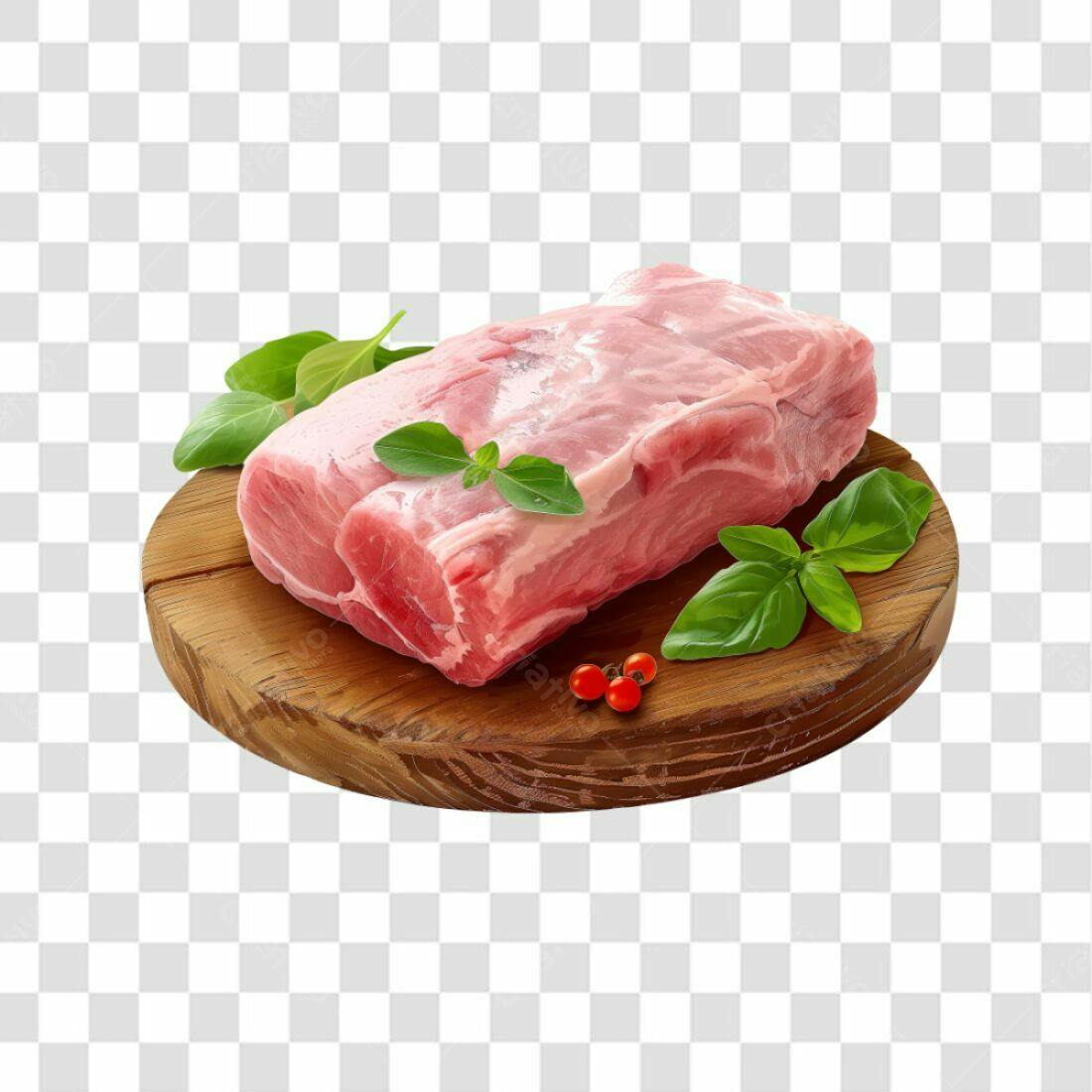 Imagem Carne Suína PNG com fundo transparente