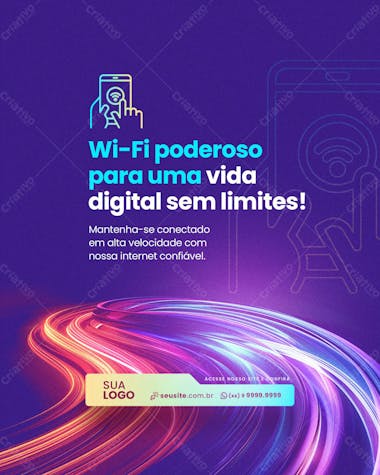 Social media provedor de internet vida digital sem limites