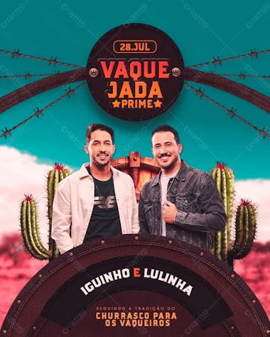 Flyer vaquejada prime